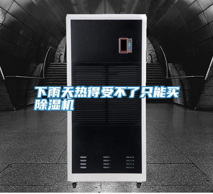下雨天熱得受不了只能買(mǎi)除濕機(jī)