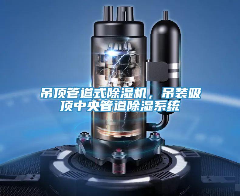 吊頂管道式除濕機，吊裝吸頂中央管道除濕系統(tǒng)