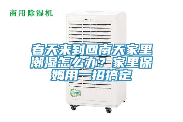 春天來到回南天家里潮濕怎么辦？家里保姆用一招搞定