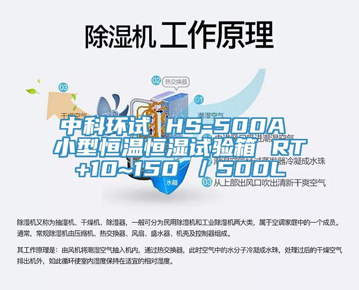 中科環試 HS-500A 小型恒溫恒濕試驗箱 RT+10~150℃/500L
