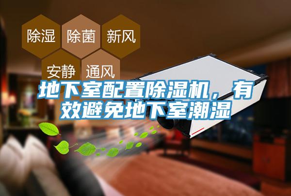 地下室配置除濕機，有效避免地下室潮濕