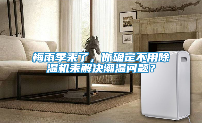 梅雨季來了,你確定不用除濕機來解決潮濕問題?