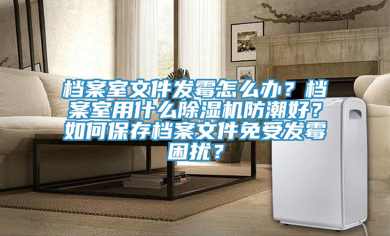 檔案室文件發霉怎么辦？檔案室用什么除濕機防潮好？如何保存檔案文件免受發霉困擾？