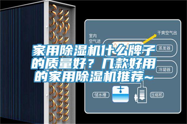 家用除濕機什么牌子的質量好?幾款好用的家用除濕機推薦~
