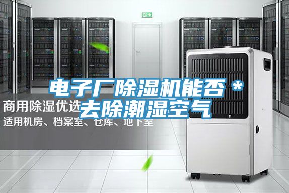 電子廠除濕機能否*去除潮濕空氣