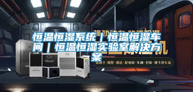 恒溫恒濕系統|恒溫恒濕車間|恒溫恒濕實驗室解決方案