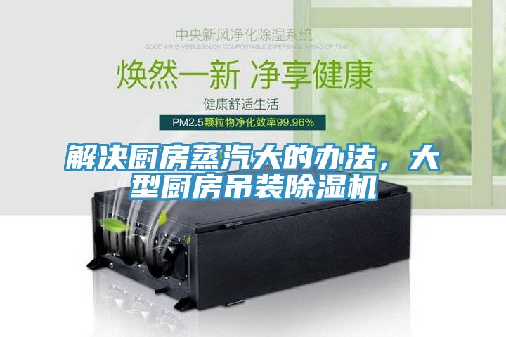 解決廚房蒸汽大的辦法，大型廚房吊裝除濕機