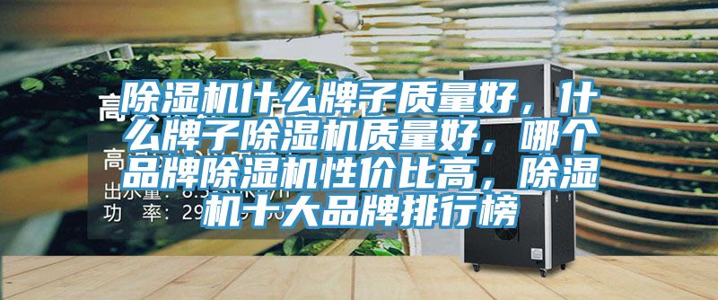 除濕機(jī)什么牌子質(zhì)量好，什么牌子除濕機(jī)質(zhì)量好，哪個(gè)品牌除濕機(jī)性價(jià)比高，除濕機(jī)十大品牌排行榜